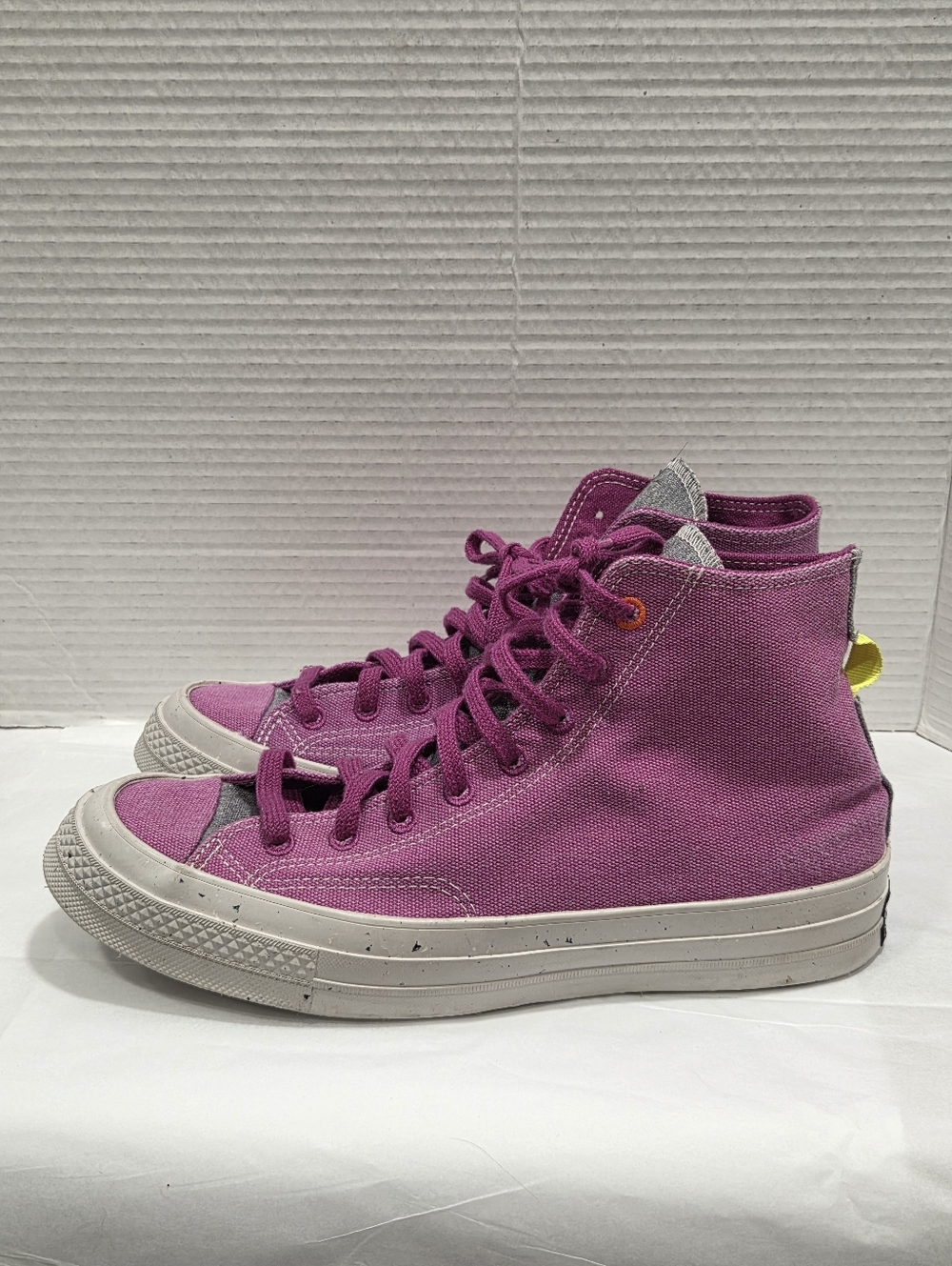 Converse Chuck 70 Renew High Cactus Flower Purple High Top Sneaker Men's 10